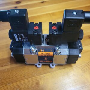 ventiel-5/3-elektrisch bediend-gesloten midden-ISO 2-24Vdc